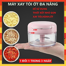 Mua Dụng cụ xay tỏi ớt cầm tay đa năng