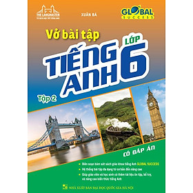 Hình ảnh sách The Langmaster - Vở Bài Tập Tiếng Anh Lớp 6 - Tập 2 (Có Đáp Án) Global Success_MT
