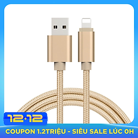 Cáp sạc iphone dây dù chống đứt 2m