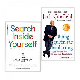 [Download Sách] Combo sách kinh tế nên đọc : Search inside yourself + Những nguyên tắc thành công - Tặng kèm bookmark thiết kế