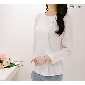 TOP667 ÁO KIỂU NỮ DÀI TAY CÔNG SỞ