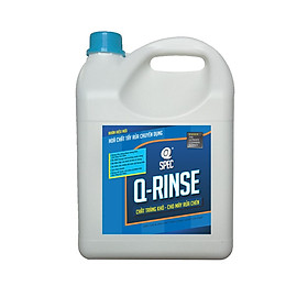 Chất Tráng Khô Chén Dùng Cho Máy Q-RINSE - can 4 lít - AVCOchem - Q-SPEC