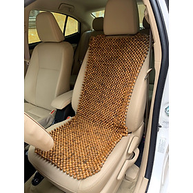 Lót ghế ô tô hạt gỗ Hương - Mian.vn ( hình thật )