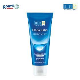 Sữa rửa mặt dưỡng trắng Hada Labo Perfect White Tranexamic Acid Cleanser 80g