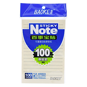 Giấy Note TZ6003 Nhất Trường (100 Tờ)