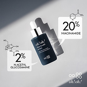 Hình ảnh Serum Dưỡng Sáng Da, Giảm Thâm Nám Oh!Oh! Skin Health Serum (With 20% Niacinamide & 2% Acetyl Glucosamine) (30ml)