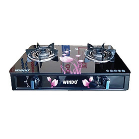 Mua Bếp Gas Đôi Mặt Kính Sen Đồng WINDO 719GL Cao cấp - Hàng Chính Hãng