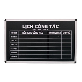 Nơi bán Bảng Lịch Công Tác viết phấn TH01 BLCT Đen 0.6 x 1.0 m - Giá Từ -1đ