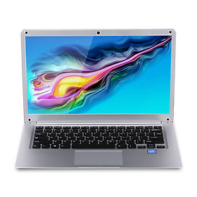 14.1 inch Laptop Intel J3455 Processor 8GB DDR3 512GB SSD 1920*1080 Resolution Portable Business Office Laptop Silver US