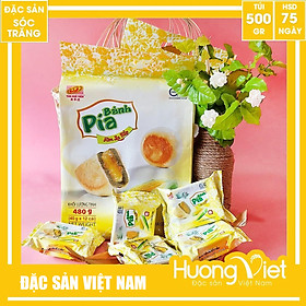 Đặc Sản Sóc Trăng - Bánh Pía Kim Sa Tân Huê Viên Trứng Muối Tan Chảy 10 Vị Bánh Pía Sóc Trăng Mini, BáNh KẹO ĂN VặT