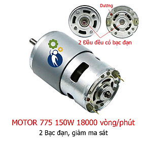 Motor 775 12V 2 Vòng Bi