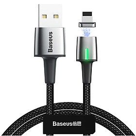 Mua Dây cáp sạc nhanh 3A từ tính cổng Lightning dài 200CM hiệu Baseus Zinc Magnetic Cable Series 2 tốc độ truyền dữ liệu cao cho iPhone  iPad - Hàng nhập khẩu