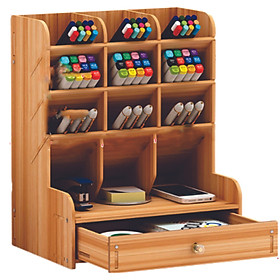 Mua Hộp cắm bút bằng gỗ  kệ bút mini  cắm viết các loại