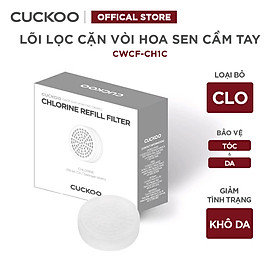 Phụ kiện vòi sen Cuckoo CWCF-CH1C: Lõi lọc Clo - Hàng chính hãng