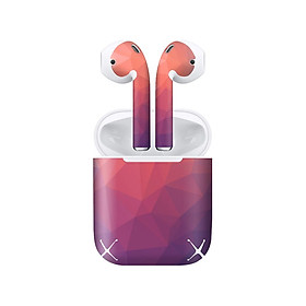 Mua Miếng dán skin chống bẩn cho tai nghe AirPods in hình Vân kim cương - BG0001 (bản không dây 1 và 2)