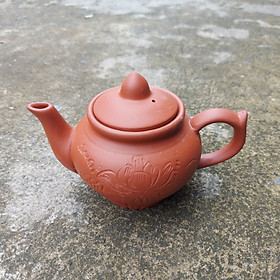 Mua Ấm trà đất nung Bát Tràng Màu Nâu Đỏ (ấm lẻ)