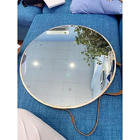 Mua Gương tròn dây da  bản đẹp  giá TẬN XƯỞNG