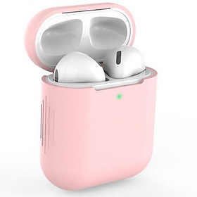 2xEarphones Protective Cover for  Wireless Earphone Case Light pink