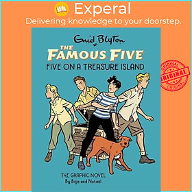 Sách - Famous Five Graphic Novel: Five on a Treasure Island : Book 1 by Enid Blyton (UK edition, paperback)
