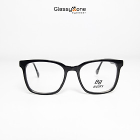 Gọng kính cận, Mắt kính giả cận Acetate Form Vuông Nam Nữ Avery 15041- GlassyZone