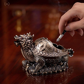 Mua GẠT TÀN LONG QUY | GẠT TÀN RÙA | Gạt tàn rồng thân rùa Cát tường - Đại Phúc - Lộc Thọ