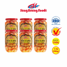 6 Hũ Mắm Cà Pháo Chay Sông Hương Foods Hũ 390g