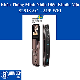 Mua Khóa Thông Minh Nhận Diện Khuôn Mặt SL918 AC - APP WFI. Hàng Chính Hãng