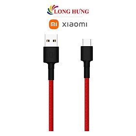 Hình ảnh Cáp USB Type-C Xiaomi Mi Type-C Braided Cable 1m SJV4109GL/SJV4110GL SJX10ZM - Hàng chính hãng