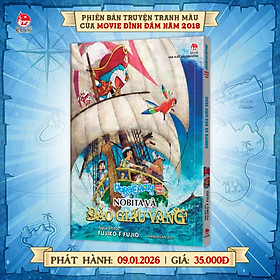 Truyện tranh Doraemon Movie Story màu: Nobita và Đảo giấu vàng (Chang Book)