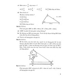 Hướng Dẫn Ôn Tập Và Làm Bài Kiểm Tra Hình Học Lớp 9 (Tái Bản 2015)