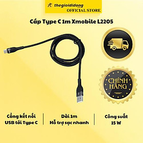 Mua Cáp Type C 1m Xmobile L2205 - Hàng Chính Hãng