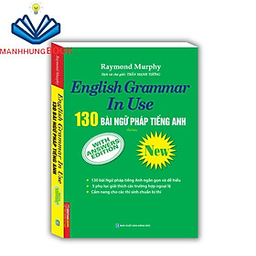 Sách - English Grammar in use - 130 bài ngữ pháp tiếng Anh (ko màu)