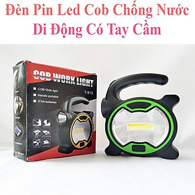 Mua Đèn Pin Led Cob 2 Chế Độ Chống Nước Di Động Có Tay Cầm Dùng 3 Pin Aa Tiện Dụng
