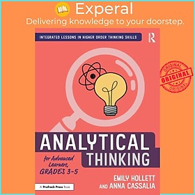 Sách - Analytical Thinking for Advanced Learners, Grades 3-5 by Emily Hollett (UK edition, paperback)