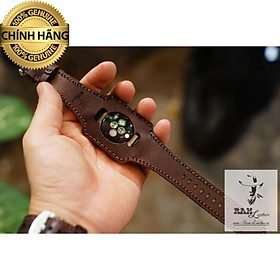 (MUA 1 ĐƯỢC 5)DÂY ĐỒNG HỒ DA BÒ THẬT RAM BUNDSTRAP BX MÀI NHÁM CAO CẤP-ĐỦ SIZE DÀNH CHO APPLE WATCH