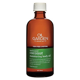 Oil Garden Fractionated Coconut Body Oil 100ml
