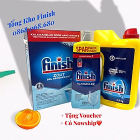 Combo bột rửa bát Finish theo như cầu của khách hàng