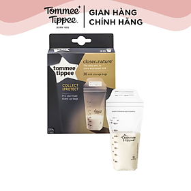 Túi trữ sữa Tommee Tippee Closer to Nature 350ml (hộp 36 túi)