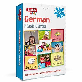 Hình ảnh sách German Flash Cards: Berlitz Kids