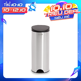 Thùng rác inox FITIS đạp tròn lớn RPL1-901 - inox - 15L