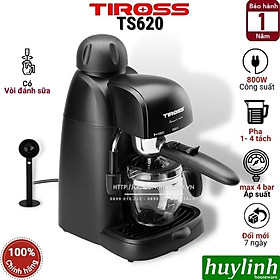 Mua Máy pha cà phê Tiross TS620 - Công suất 800W - Max 4 bar - Hàng chính hãng