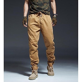 Quần jogger OCGL trơn_dã ngoại - Vàng cát