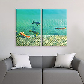 Mua Bộ 2 Tranh Trang Trí Phòng Khách - W196