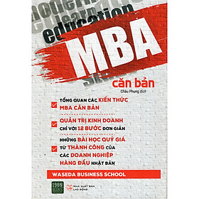 MBA Căn Bản ( Quà Tặng: Cây Viết Kute' )