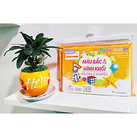 Flashcard thế giới quanh em -Màu sắc và hình khối