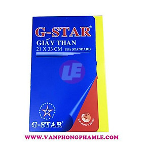 Giấy than G star A4 (Xấp 100 Tờ)