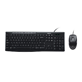 Bộ bàn phím chuột Logitech MK200 - Hàng Chính Hãng