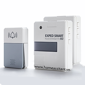 Mua Bộ Chuông Cửa Không Dây Không Dùng Pin 1 Nút Bấm 2 Loa Chuông AX01
