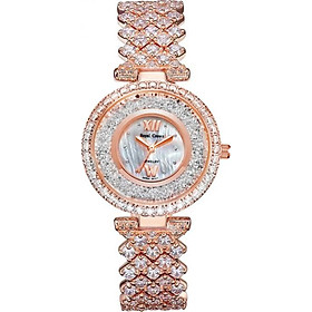 Đồng hồ nữ chính hãng Royal Crown 2606 dây đá vỏ vàng hồng