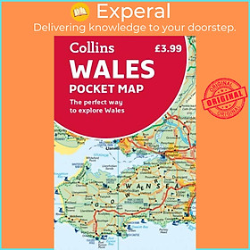 Sách - Wales Pocket Map - The Perfect Way to Explore Wales by Collins Maps (UK edition, paperback)